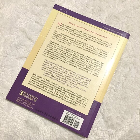 'Don't Let Your Emotions Run Your Life' Softcover By Scott A. Spra… - Picture 2 of 5